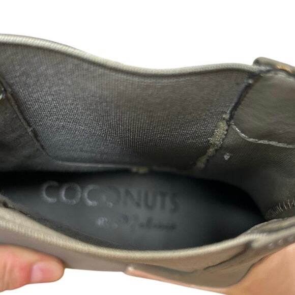 Coconuts by Matisse Chelsea Boot Women's Size 7 1/2 Mod Chunky Heel Colorblock - Picture 7 of 7